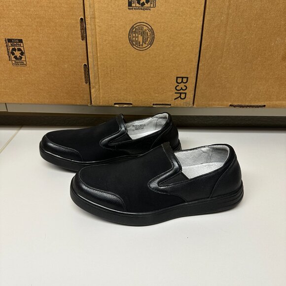 Mens Alegria Slip on sneaker - black - size 41 - Picture 3 of 8